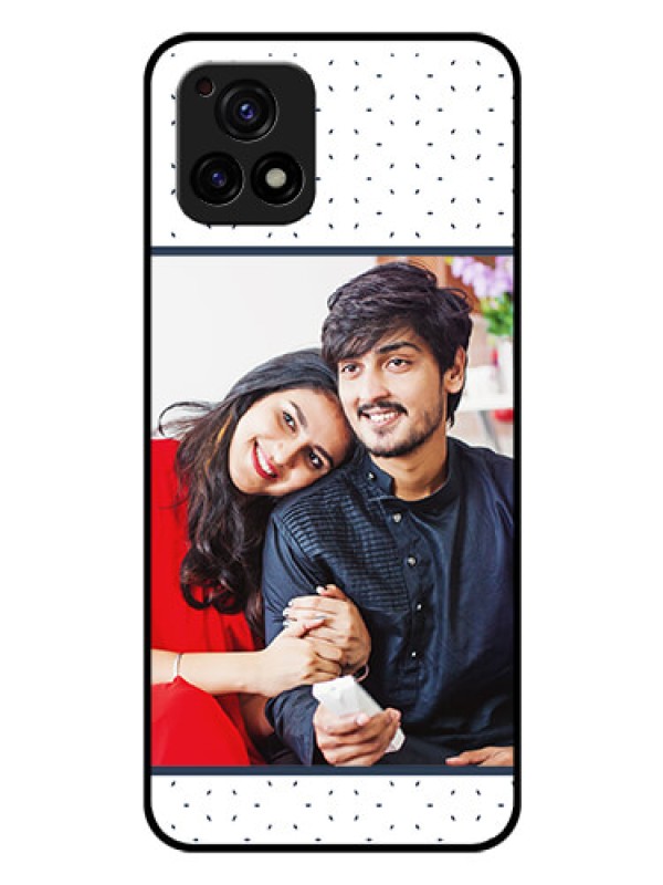 Custom Vivo Y72 5G Personalized Glass Phone Case - Premium Dot Design