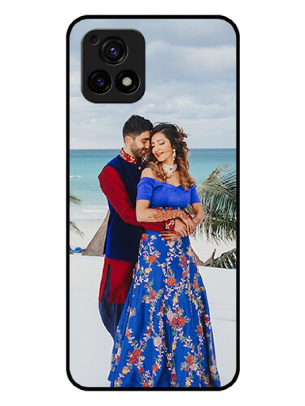 Custom Vivo Y72 5G Photo Printing on Glass Case - Upload Full Picture Design