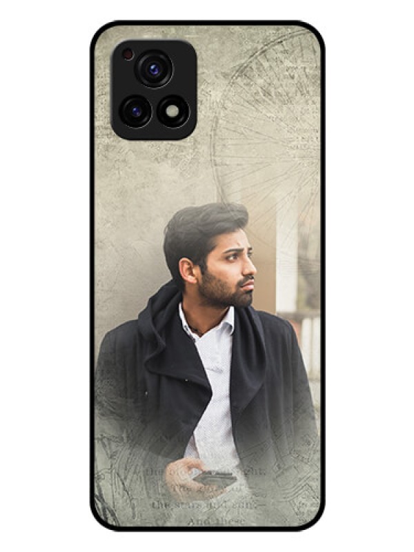 Custom Vivo Y72 5G Custom Glass Phone Case - with vintage design