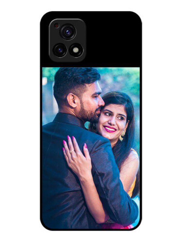 Custom Vivo Y72 5G Custom Glass Phone Case - Upload Full Picture With Custom Color Design