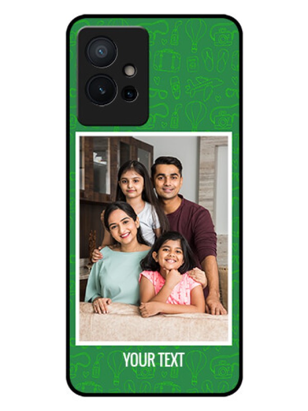 Custom Vivo Y75 5G Personalized Glass Phone Case - Picture Upload Design