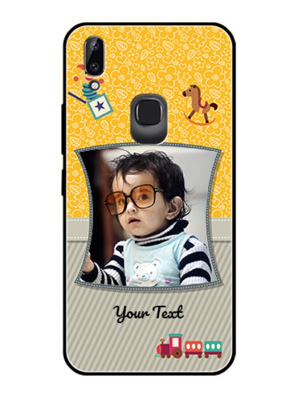 Custom Vivo Y83 Pro Personalized Glass Phone Case  - Baby Picture Upload Design