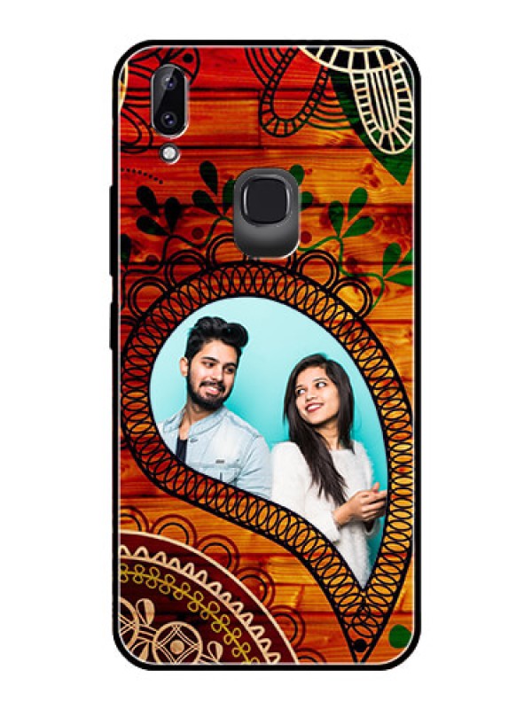 Custom Vivo Y83 Pro Personalized Glass Phone Case  - Abstract Colorful Design