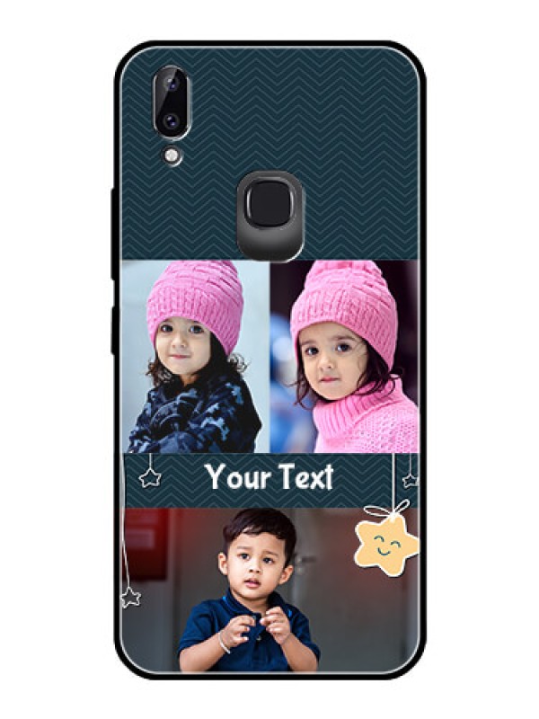 Custom Vivo Y83 Pro Custom Glass Mobile Case  - Hanging Stars Design