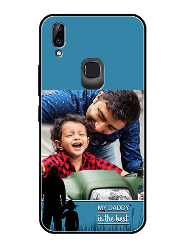 Custom Vivo Y83 Pro Custom Glass Mobile Case  - Best dad design 