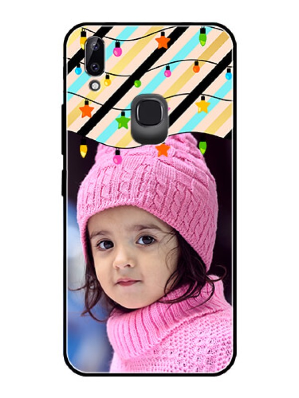 Custom Vivo Y83 Pro Custom Glass Mobile Case  - Lights Hanging Design