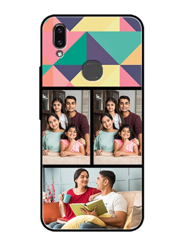 Custom Vivo Y85 Custom Glass Phone Case - Bulk Pic Upload Design