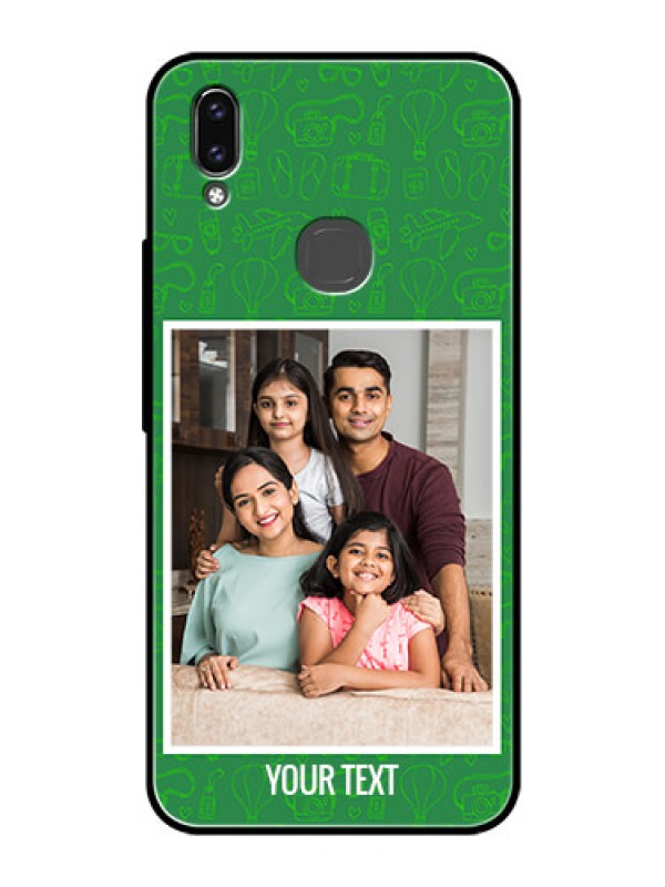 Custom Vivo Y85 Personalized Glass Phone Case - Picture Upload Design