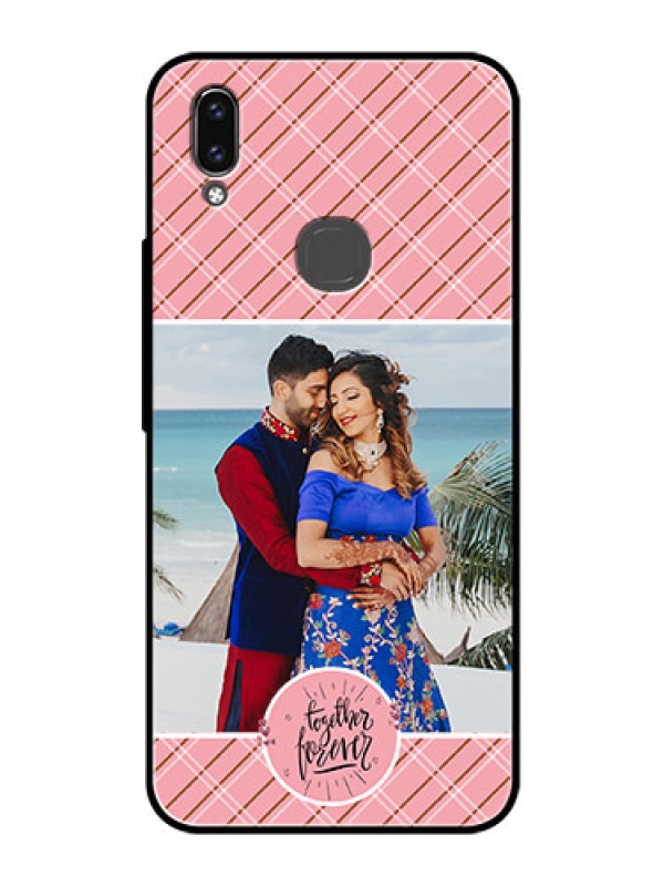Custom Vivo Y85 Personalized Glass Phone Case - Together Forever Design