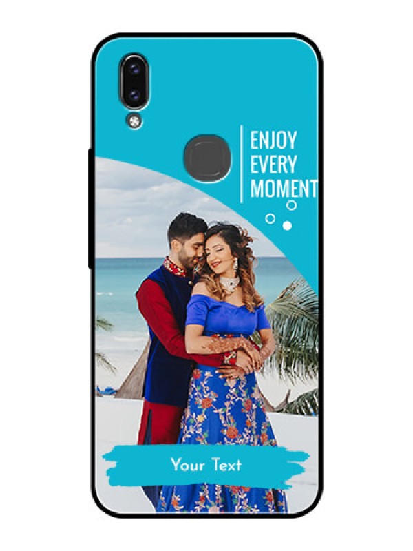 Custom Vivo Y85 Custom Glass Mobile Case - Happy Moment Design