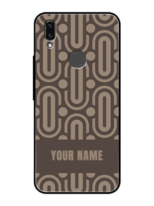 Custom Vivo Y85 Custom Glass Phone Case - Captivating Zero Pattern Design