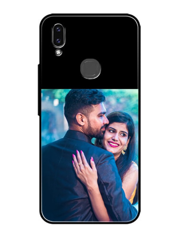 Custom Vivo Y85 Custom Glass Phone Case - Upload Full Picture With Custom Color Design