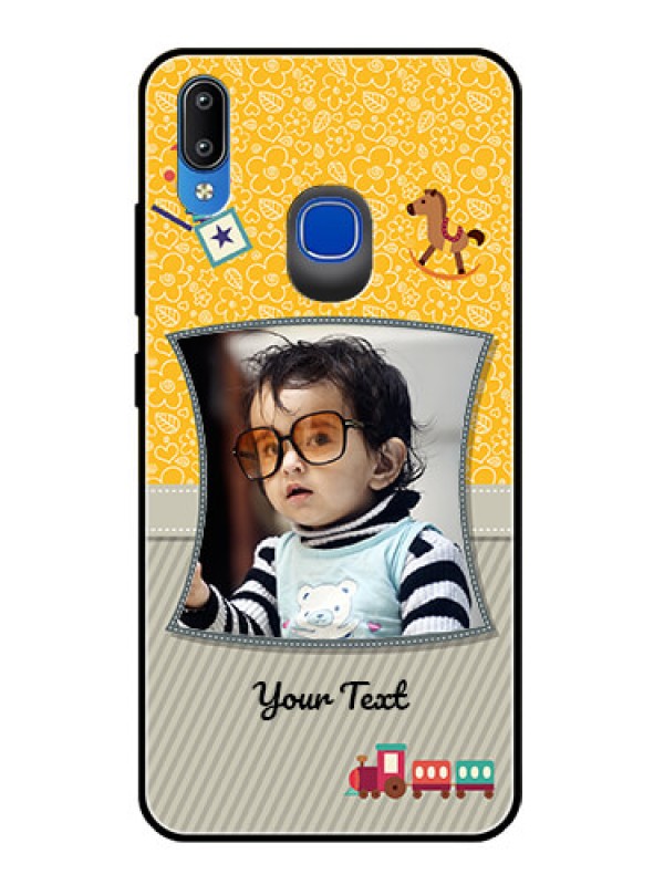 Custom Vivo Y93 Personalized Glass Phone Case  - Baby Picture Upload Design