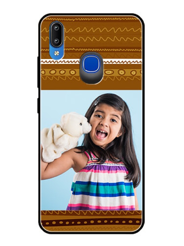 Custom Vivo Y93 Custom Glass Phone Case  - Friends Picture Upload Design 