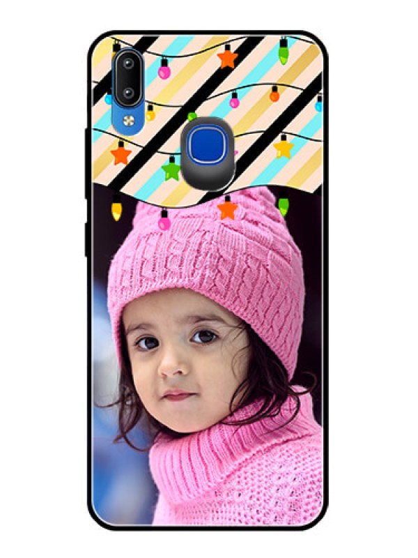 Custom Vivo Y93 Custom Glass Mobile Case  - Lights Hanging Design