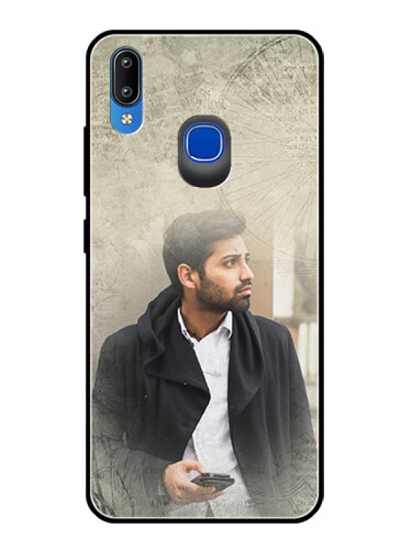 Custom Vivo Y93 Custom Glass Phone Case  - with vintage design