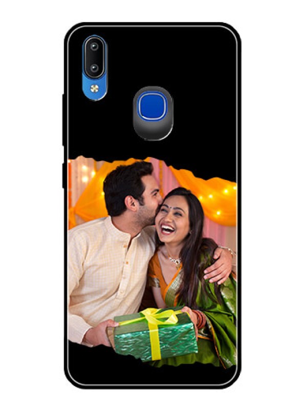 Custom Vivo Y93 Custom Glass Phone Case - Tear-off Design