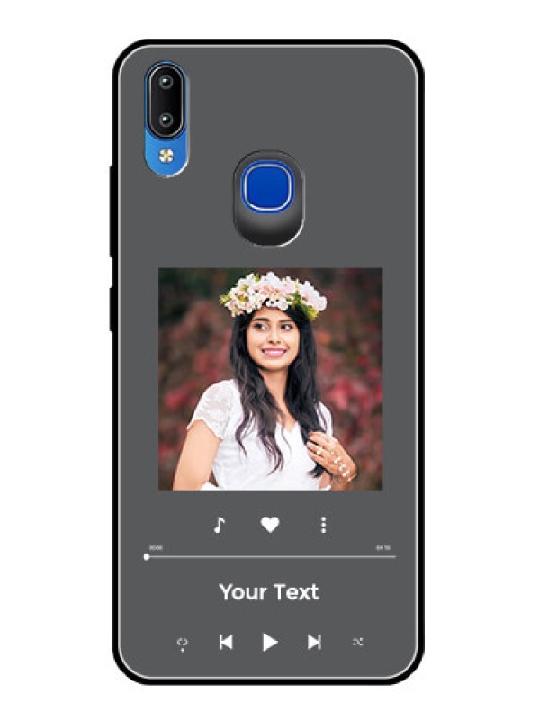 Custom Vivo Y93 Custom Glass Mobile Case - Play The Music Design
