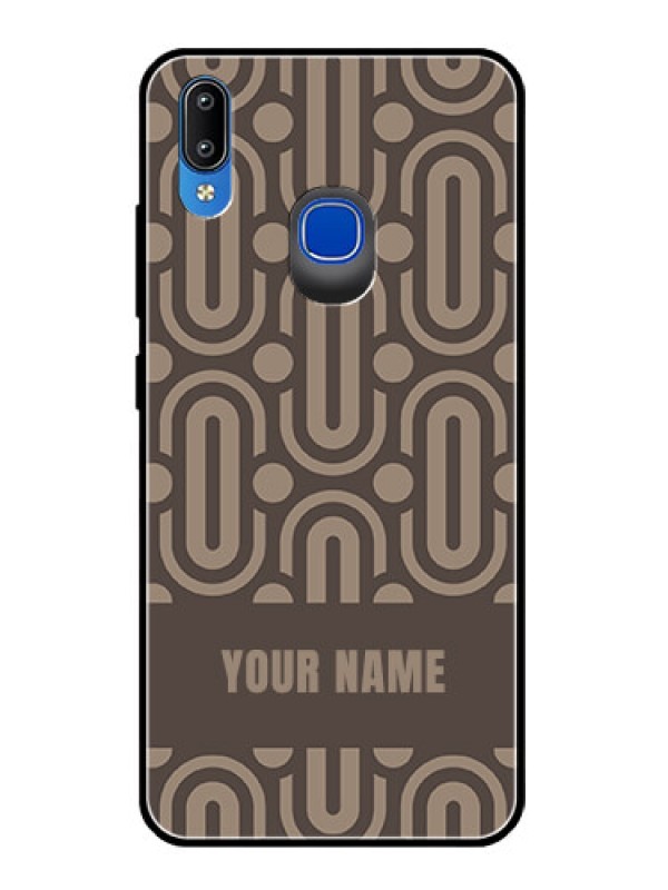 Custom Vivo Y93 Custom Glass Phone Case - Captivating Zero Pattern Design