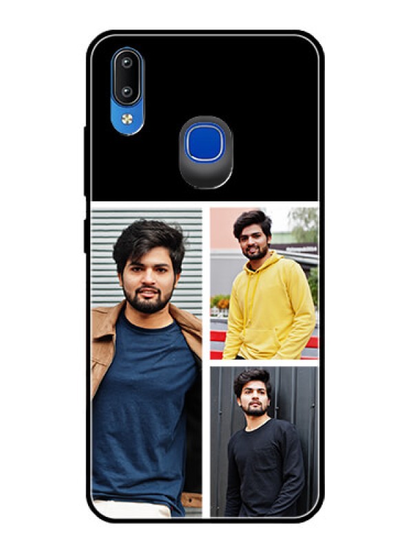 Custom Vivo Y95 Photo Printing on Glass Case  - Upload Multiple Picture Design