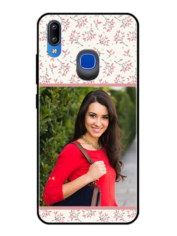 Custom Vivo Y95 Custom Glass Phone Case  - Premium Floral Design