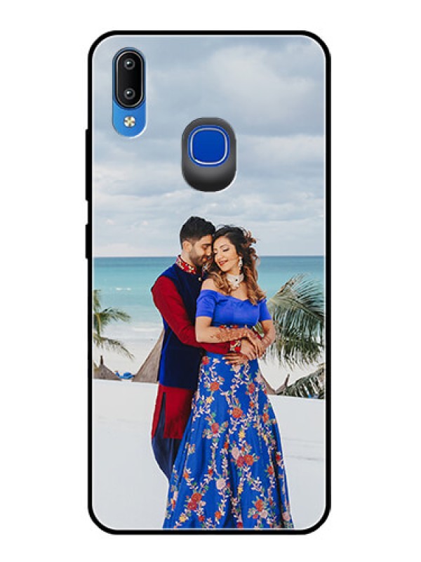 Custom Vivo Y95 Photo Printing on Glass Case  - Upload Full Picture Design