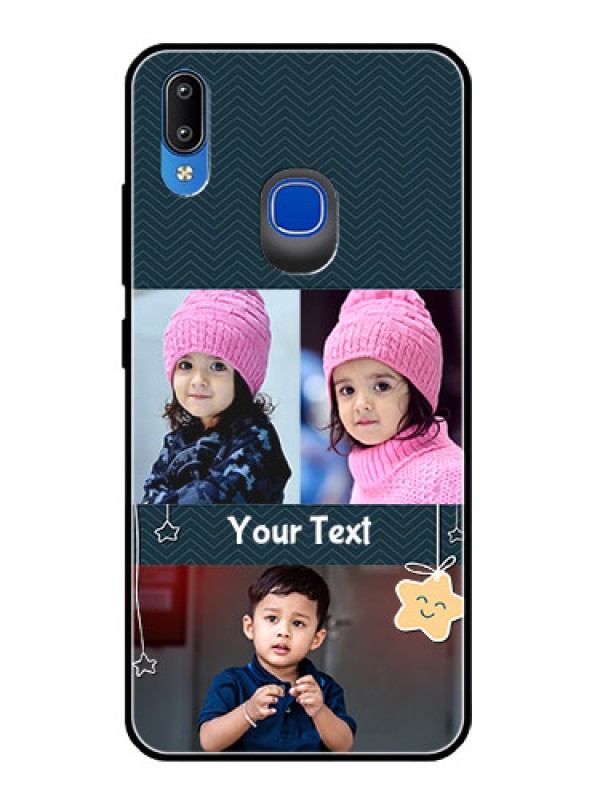 Custom Vivo Y95 Custom Glass Mobile Case  - Hanging Stars Design