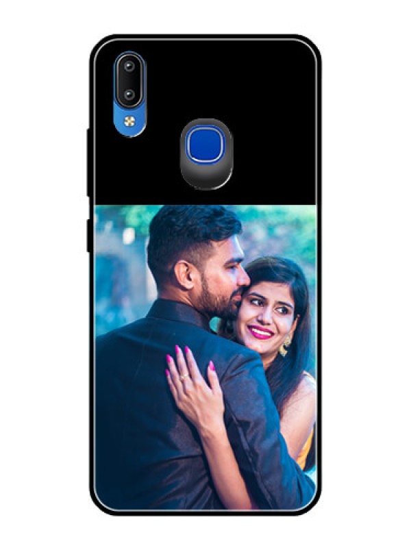 Custom Vivo Y95 Custom Glass Phone Case - Upload Full Picture With Custom Color Design
