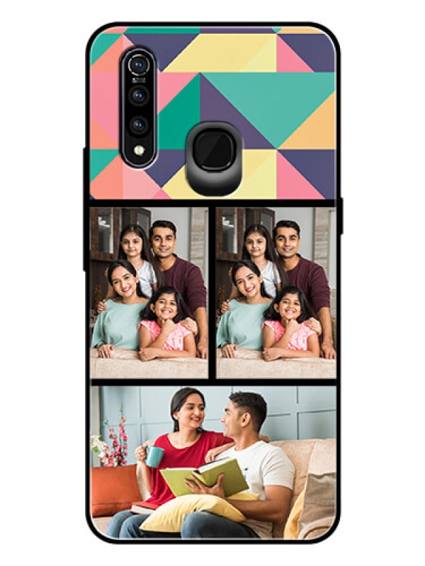 Custom Vivo Z1 Pro Custom Glass Phone Case  - Bulk Pic Upload Design