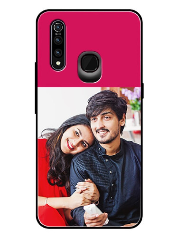 Custom Vivo Z1 Pro Custom Glass Mobile Case  - Anniversary Cover Design