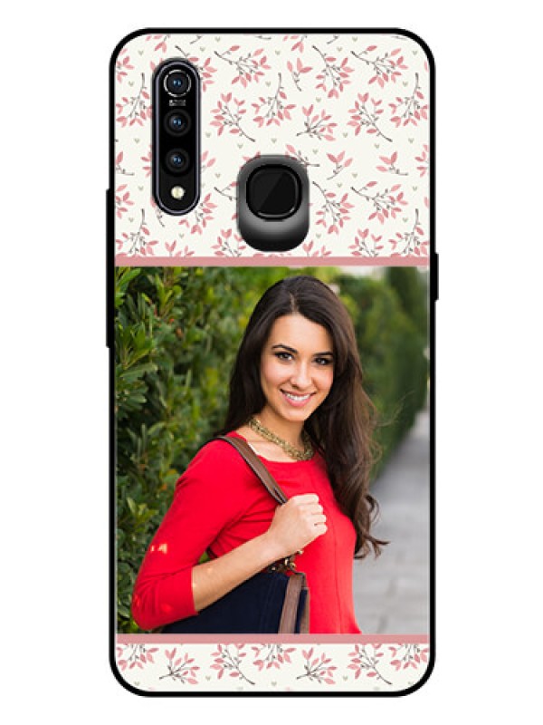 Custom Vivo Z1 Pro Custom Glass Phone Case  - Premium Floral Design