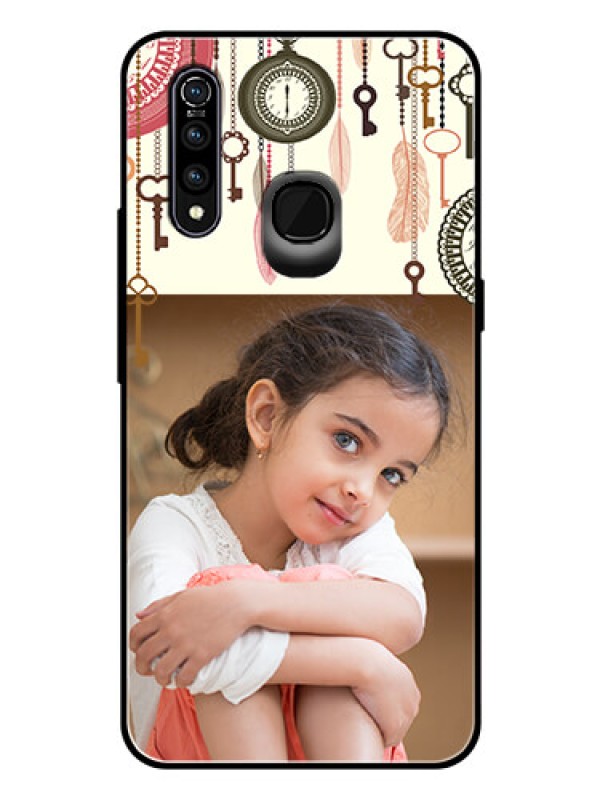 Custom Vivo Z1 Pro Custom Glass Mobile Case  - Boho Style Design