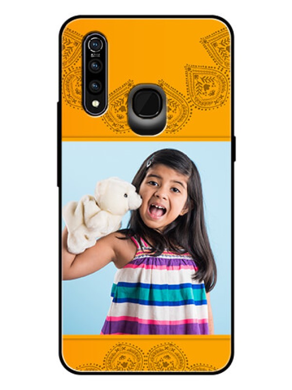 Custom Vivo Z1 Pro Personalized Glass Phone Case  - Photo Wedding Design 