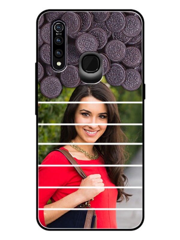 Custom Vivo Z1 Pro Custom Glass Phone Case  - with Oreo Biscuit Design