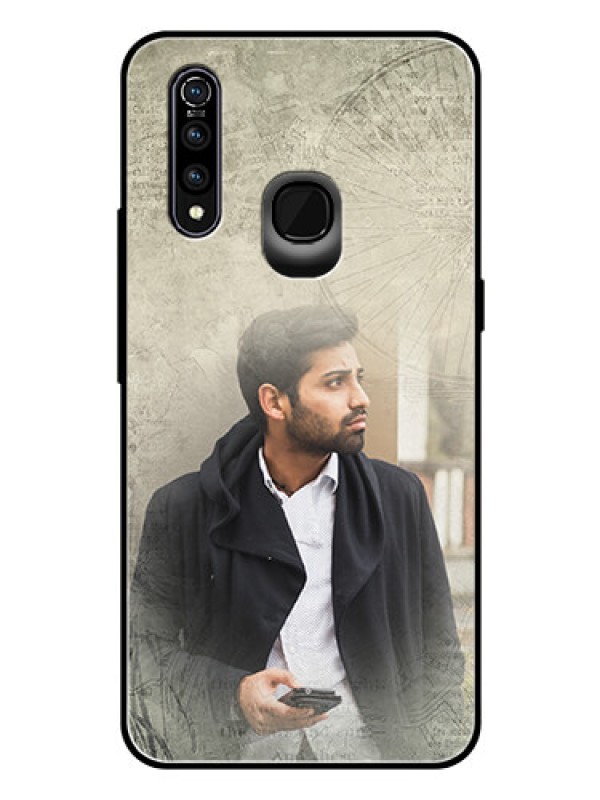 Custom Vivo Z1 Pro Custom Glass Phone Case  - with vintage design