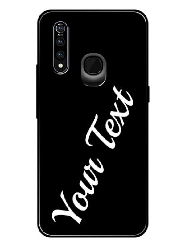 Custom Vivo Z1 Pro Custom Glass Mobile Cover with Your Name