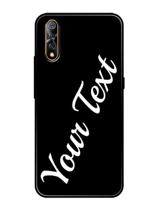 Custom Vivo Z1X Custom Glass Mobile Cover with Your Name