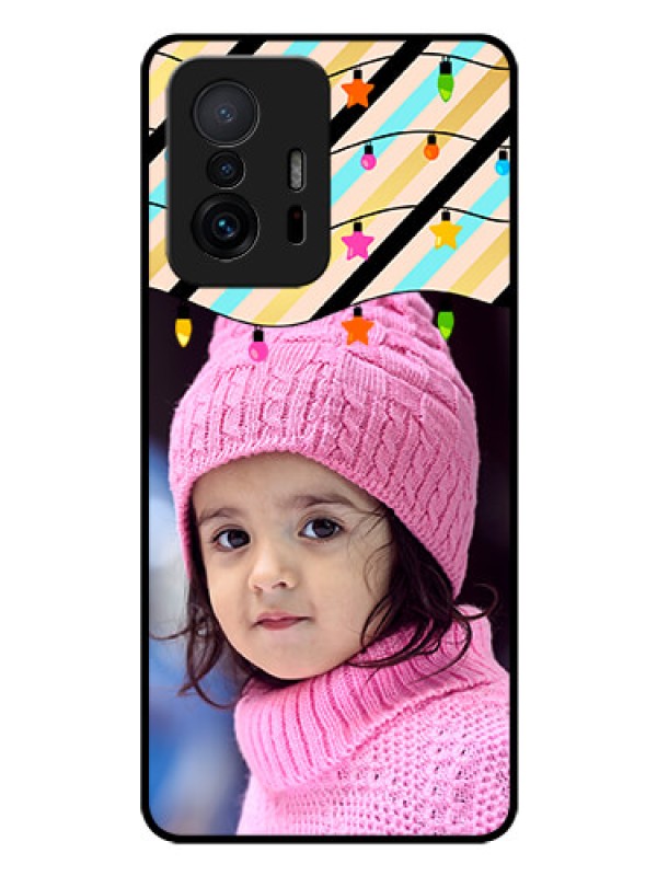 Custom Xiaomi 11T Pro 5G Custom Glass Mobile Case - Lights Hanging Design