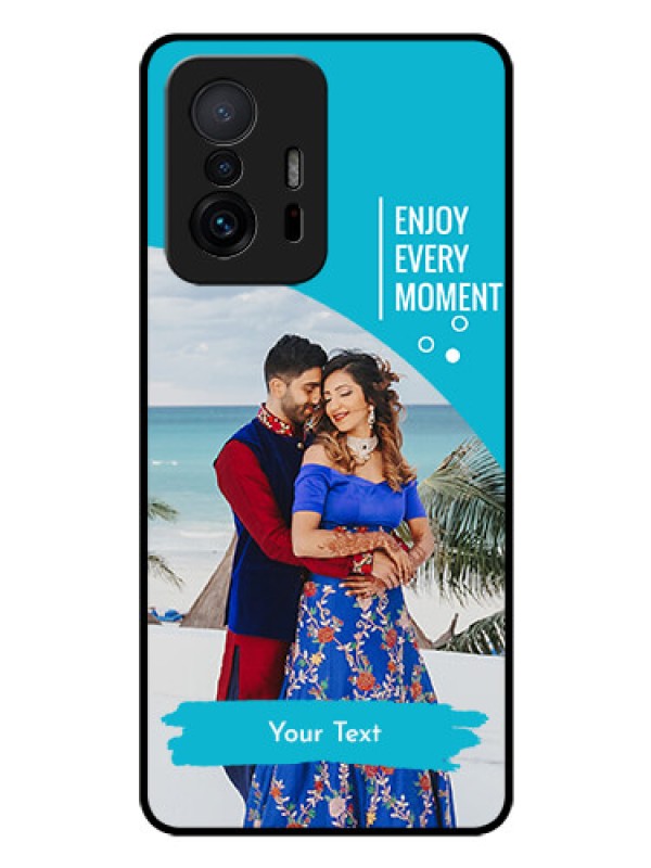 Custom Xiaomi 11T Pro 5G Custom Glass Mobile Case - Happy Moment Design
