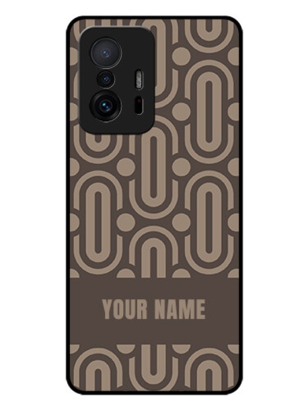 Custom Xiaomi 11T Pro 5G Custom Glass Phone Case - Captivating Zero Pattern Design