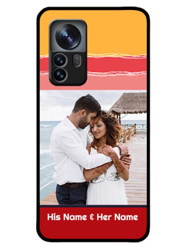 Custom Xiaomi 12 Pro 5G Custom Glass Mobile Case - Colorful Case Design