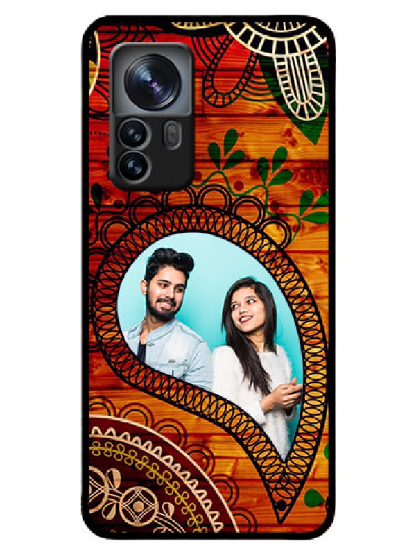 Custom Xiaomi 12 Pro 5G Personalized Glass Phone Case - Abstract Colorful Design