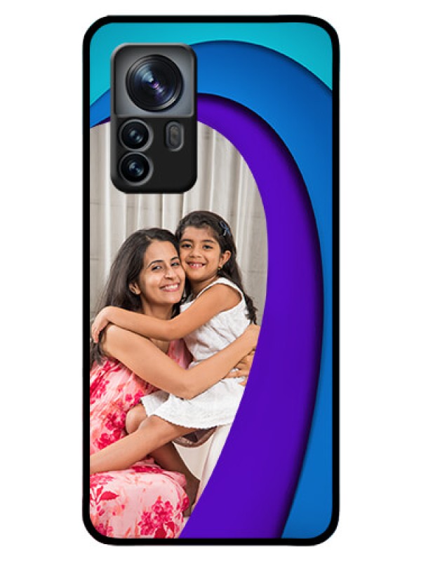 Custom Xiaomi 12 Pro 5G Photo Printing on Glass Case - Simple Pattern Design