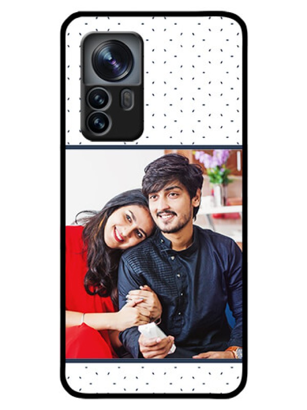 Custom Xiaomi 12 Pro 5G Personalized Glass Phone Case - Premium Dot Design