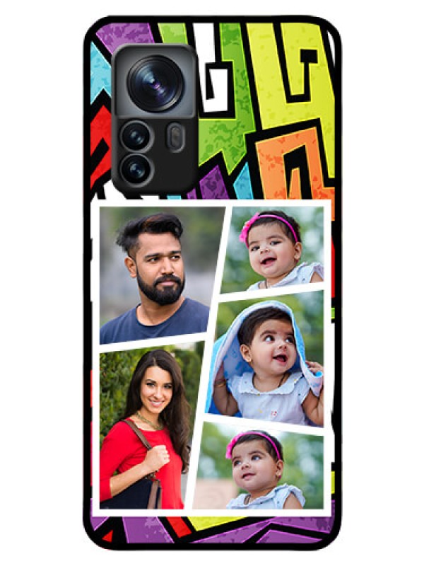 Custom Xiaomi 12 Pro 5G Custom Glass Phone Case - Graffiti pattern Design