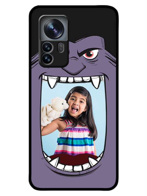 Custom Xiaomi 12 Pro 5G Custom Glass Phone Case - Angry Monster Design