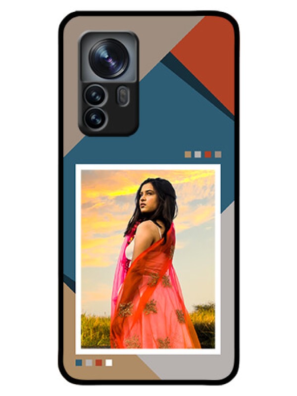 Custom Xiaomi 12 Pro 5G Personalized Glass Phone Case - Retro color pallet Design