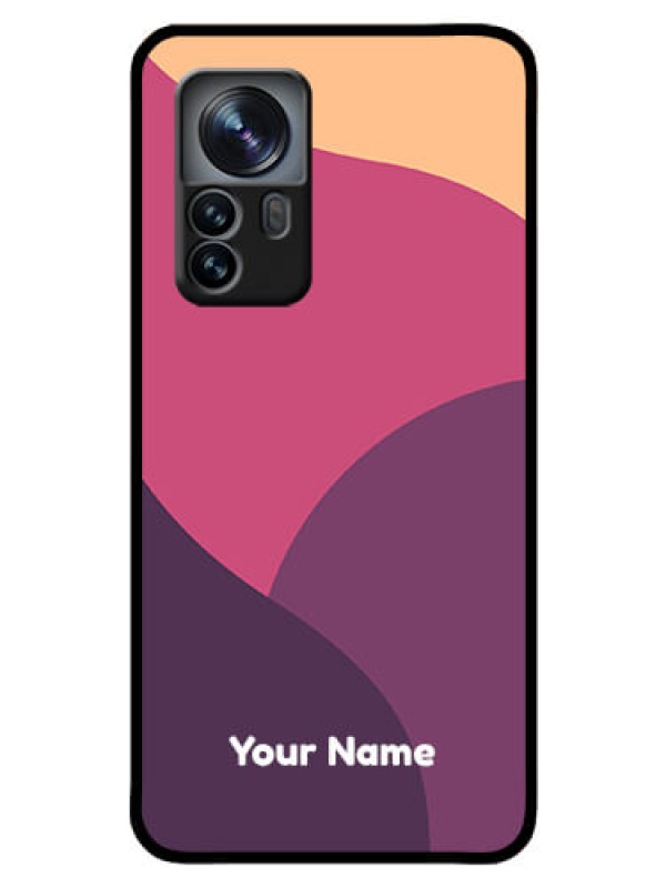 Custom Xiaomi 12 Pro 5G Custom Glass Phone Case - Mixed Multi-colour abstract art Design