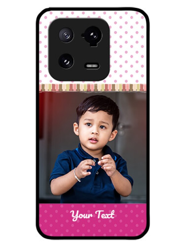 Custom Xiaomi 13 Pro 5G Photo Printing on Glass Case - Cute Girls Cover Design