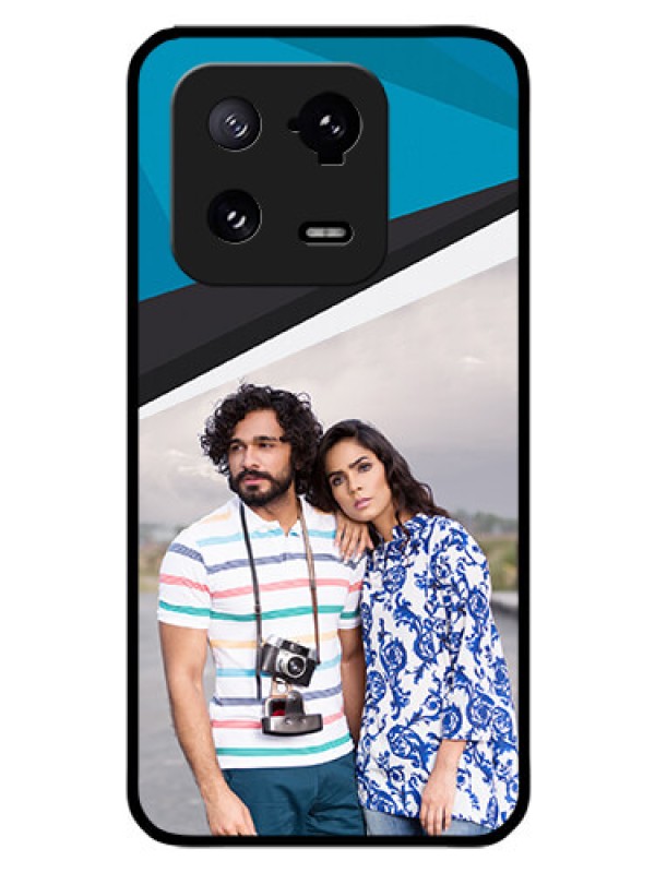 Custom Xiaomi 13 Pro 5G Photo Printing on Glass Case - Simple Pattern Photo Upload Design